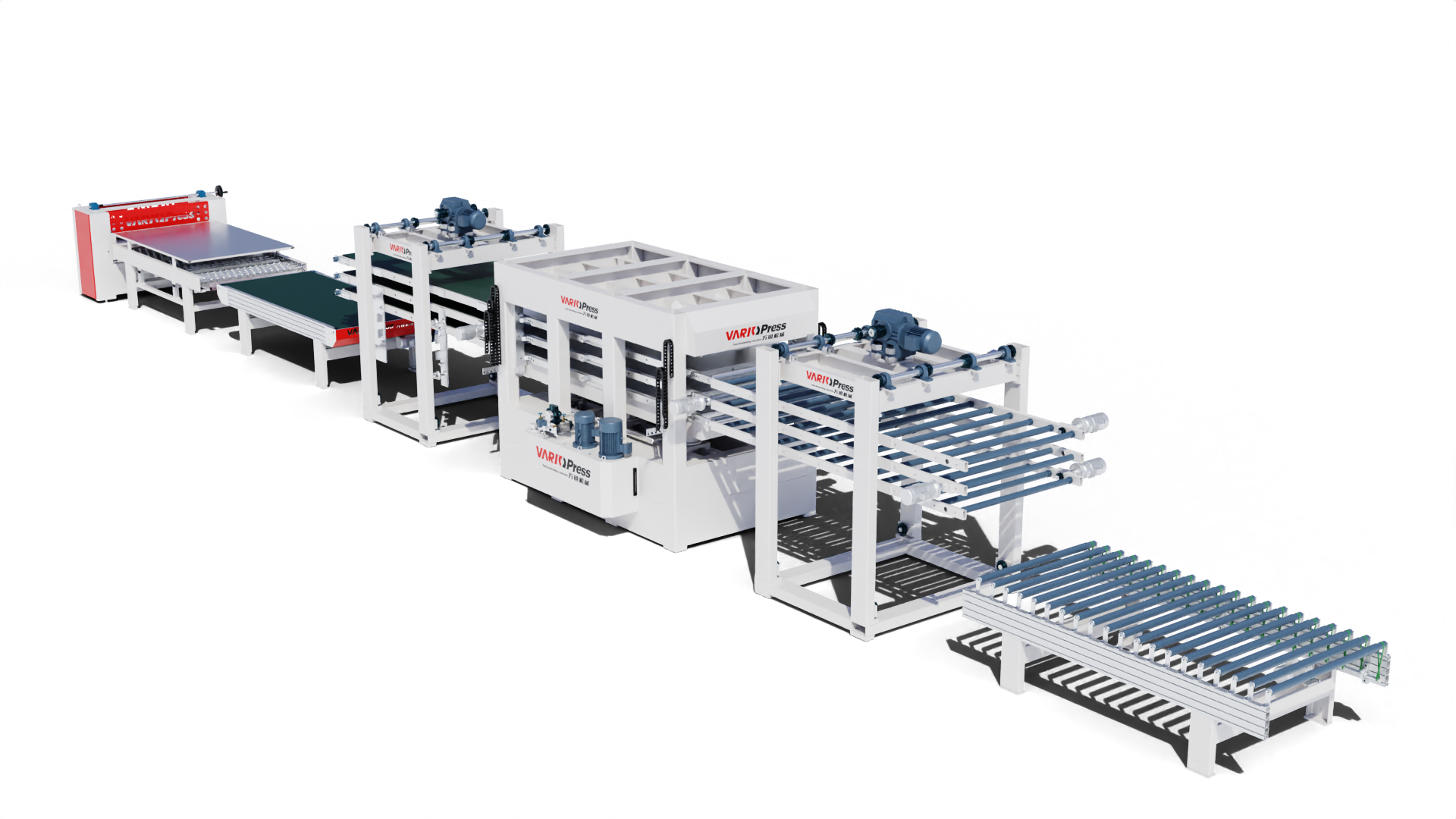 Wood veneer automatic veneer production line