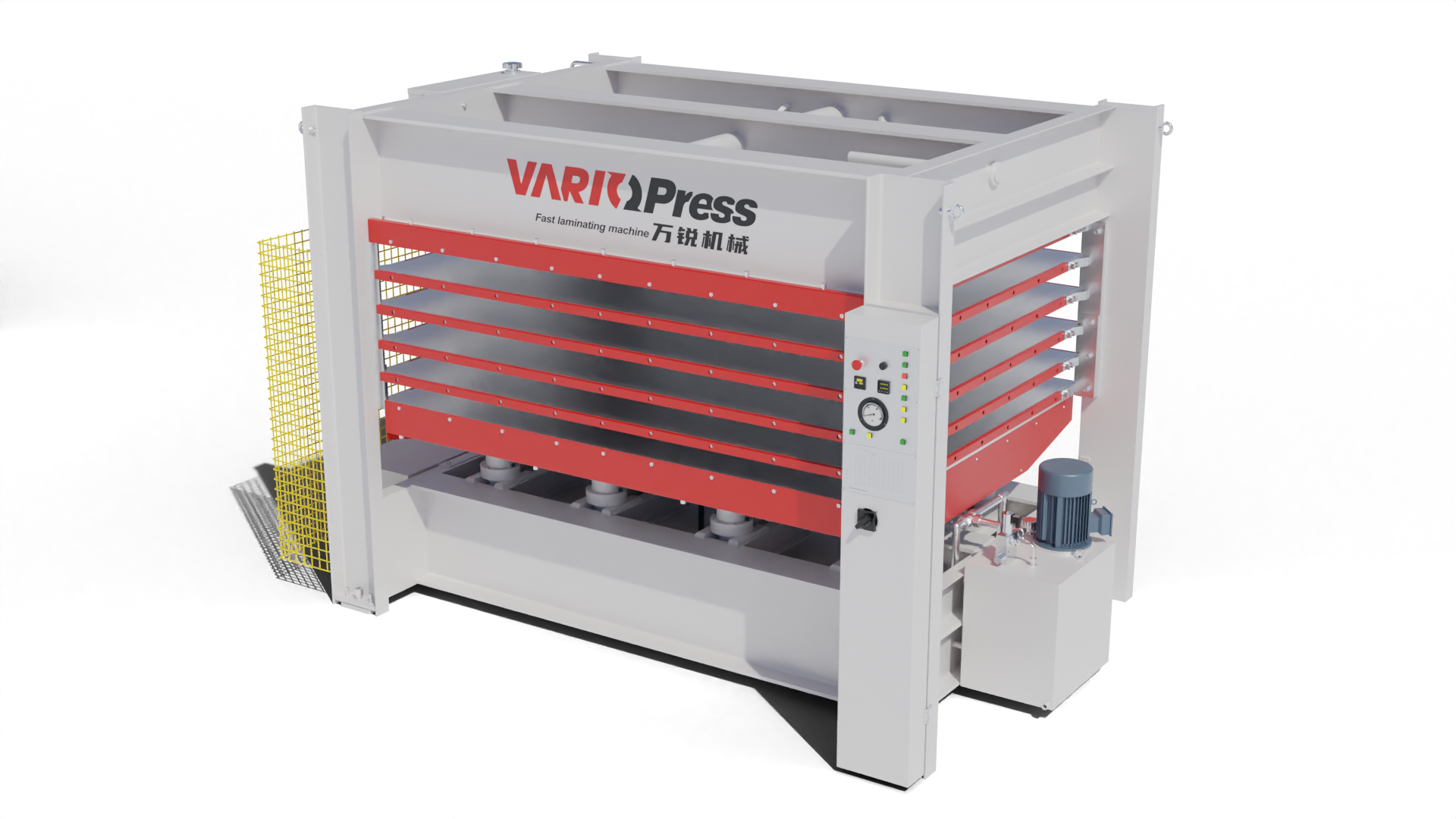 120 ton hot press series -120 ton 5-layer hot press