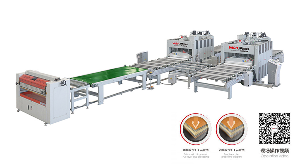 MT Wooden Door Composite Series-MT1.1-01 Wooden Door Short Cycle Fast Composite Production Line