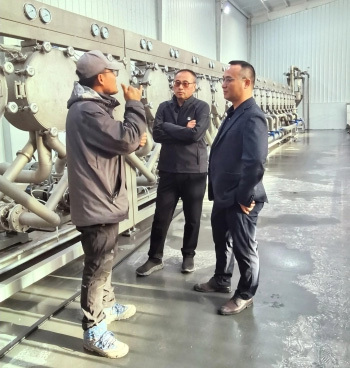 Tianshanxue's 100 ton/hour potato starch production line has successfully operated
