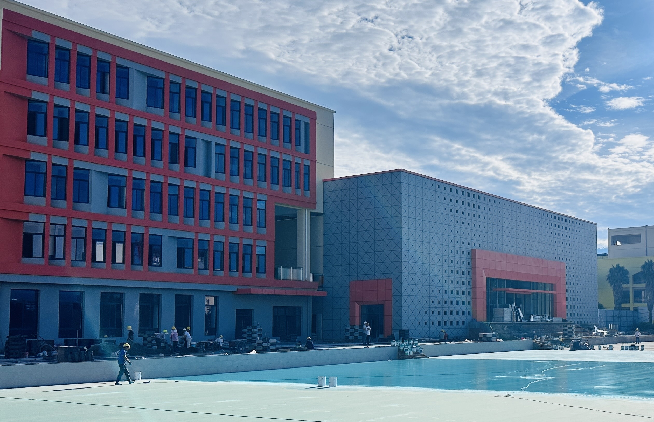 9月投入使用！陜建二建集團(tuán)七公司西昌市俊波學(xué)校改建項(xiàng)目進(jìn)入沖刺收尾階段