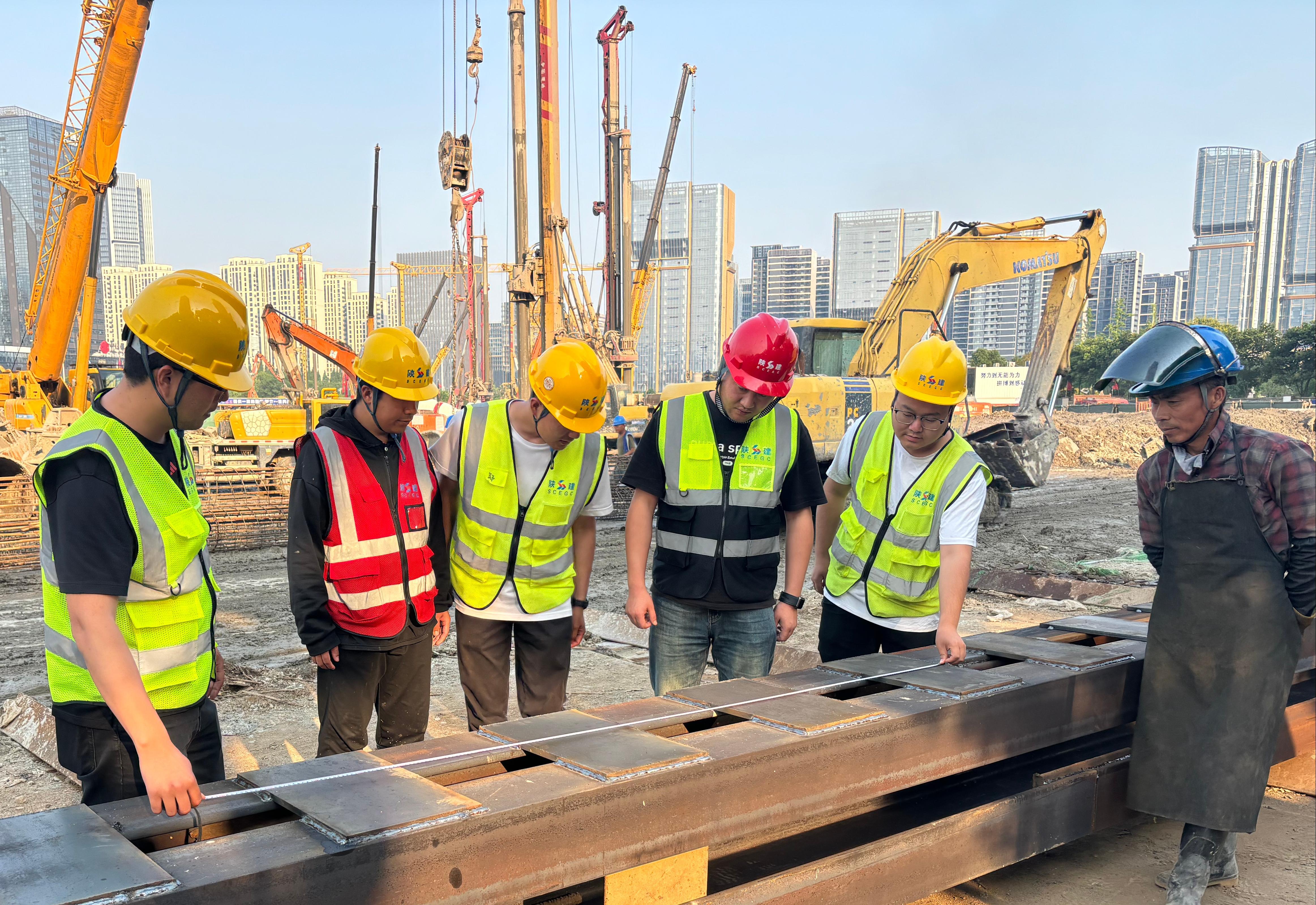 陜建二建集團溫州市核心片區(qū)商務(wù)中心樁基項目按下加速鍵 陜建二建集團溫州市核心片區(qū)商務(wù)中心樁基項目按下加速鍵
