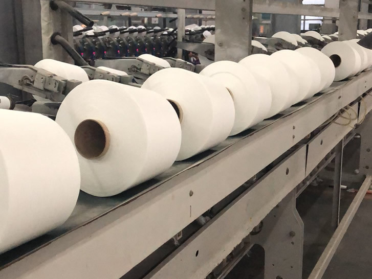 Cotton polyester yarn C/T