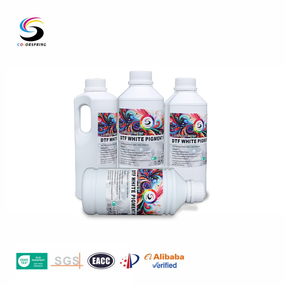 Low Sediment DTF White Pigment Ink