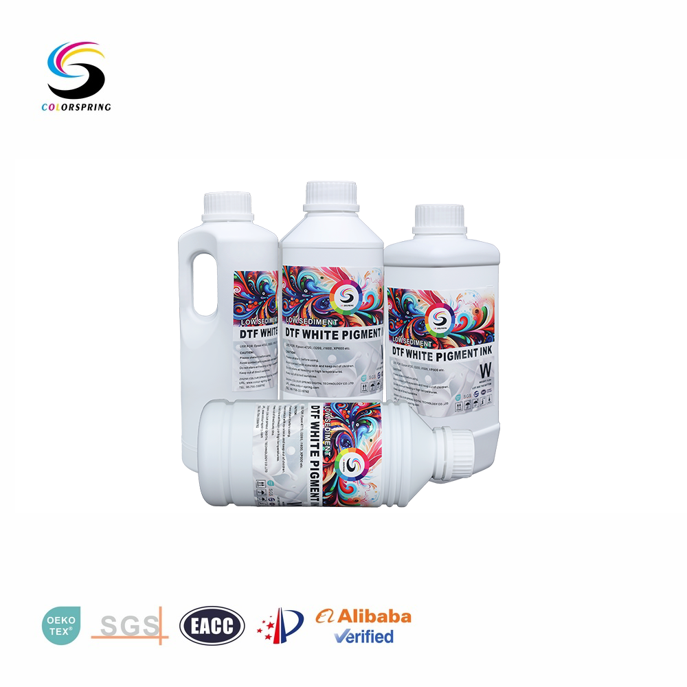 Low Sediment DTF White Pigment Ink