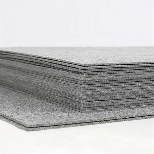 Chemical fiber felt