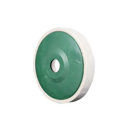 Wool felt polishing wheel