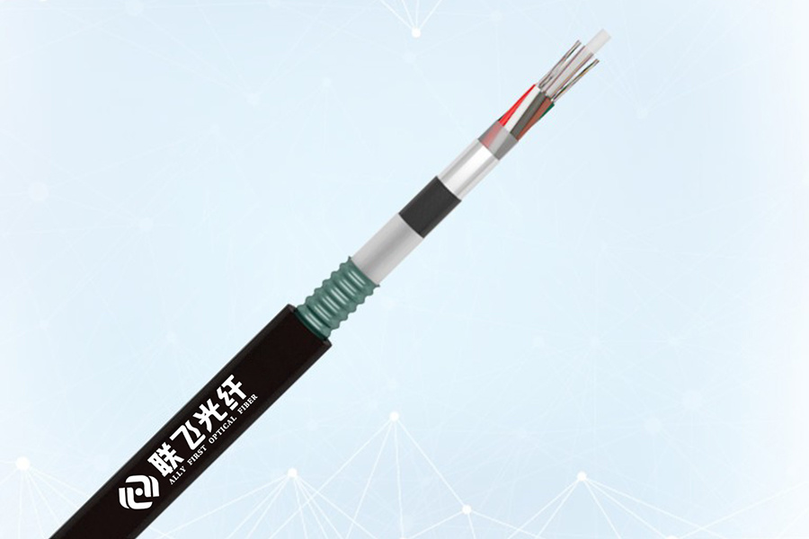 Stranded Loose Tube Non-metallic Strength Member Armored Cable （GYFTA53）