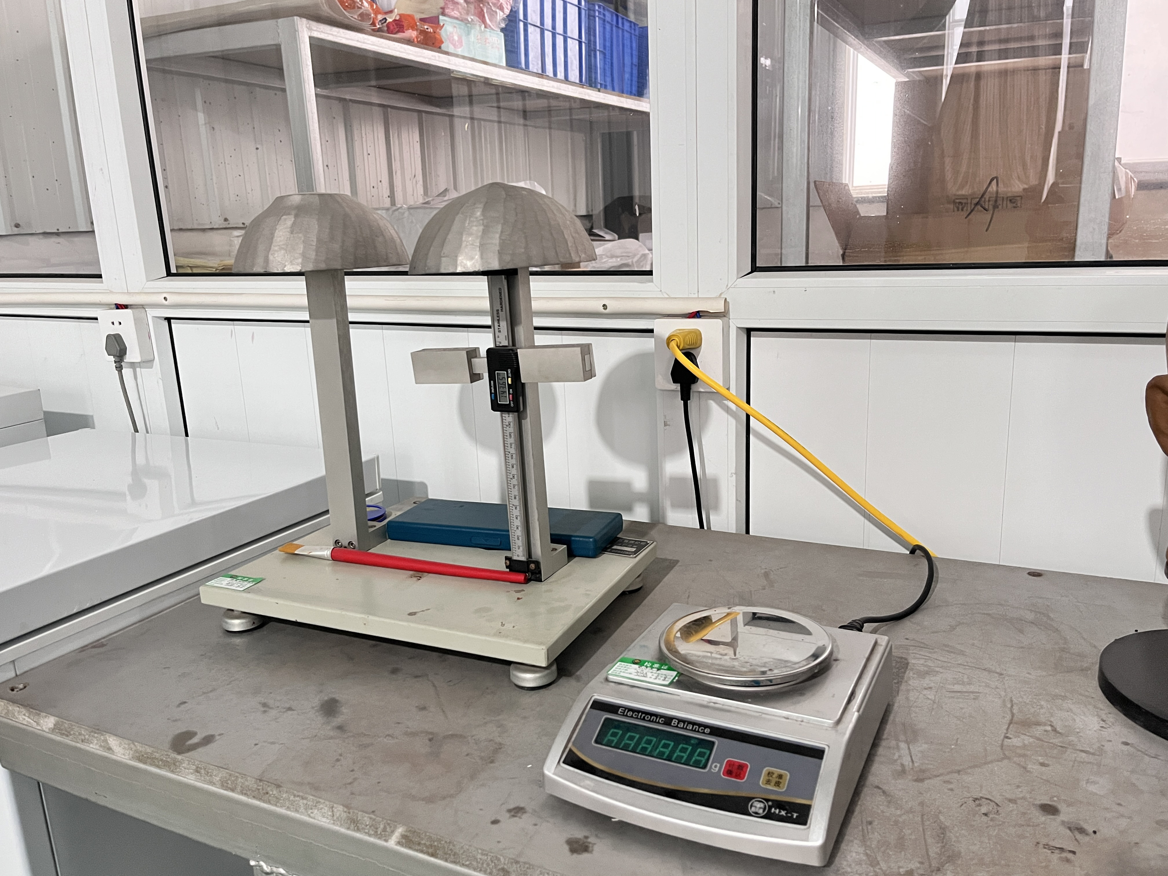 Safety Helmet Wearing Height Measuring Instrument