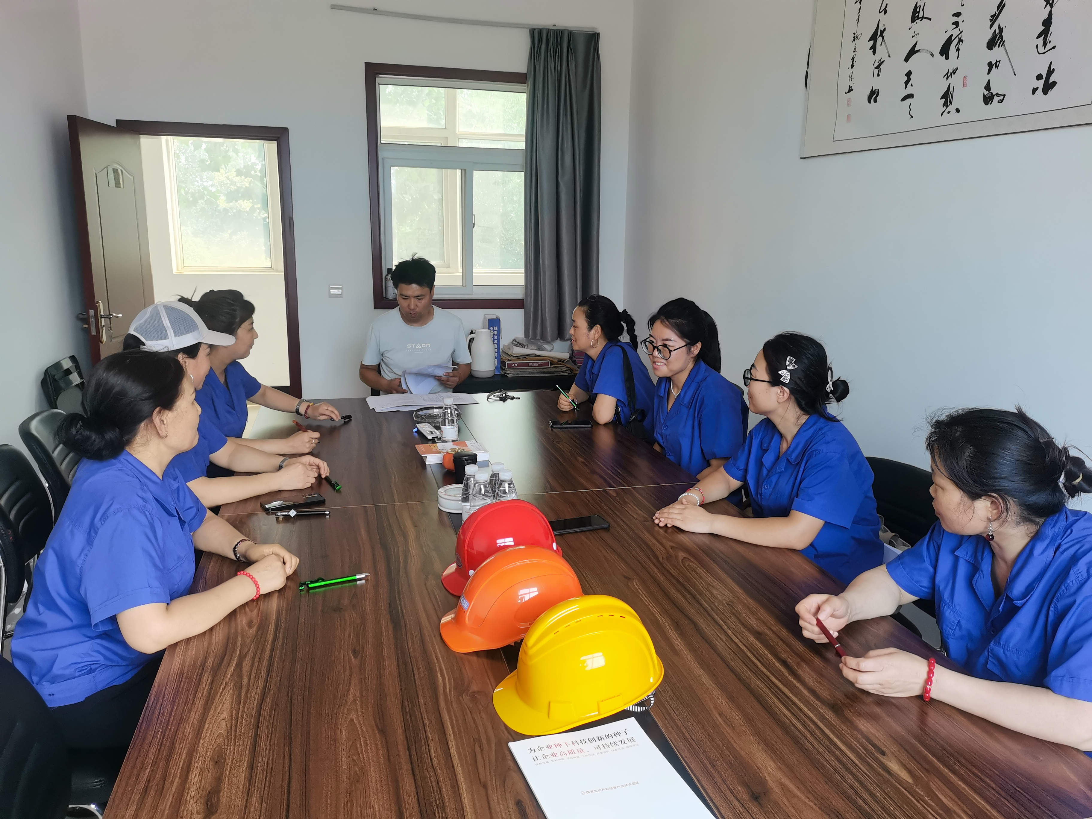 Enterprises hold employee safety training sessions
