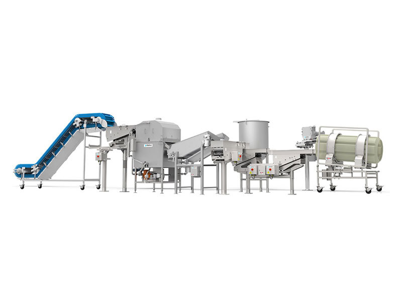 Drum Type Continuous Frying Production Line