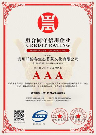 重合同守信用企業(yè)