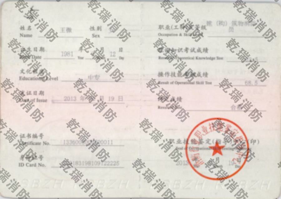 人員資質(zhì)
