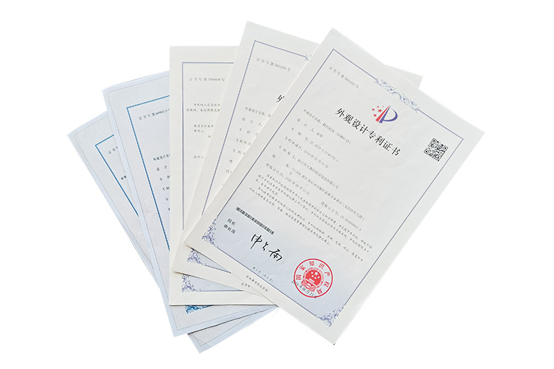 Design patent certificate
