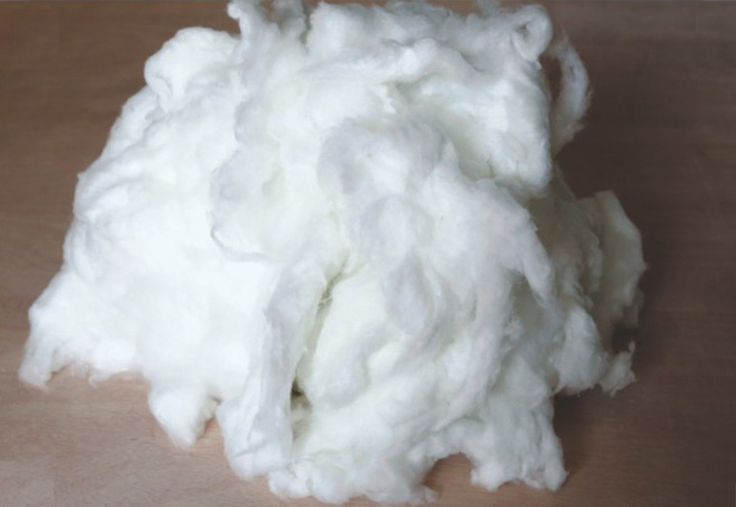 Sola soluble fiber cotton