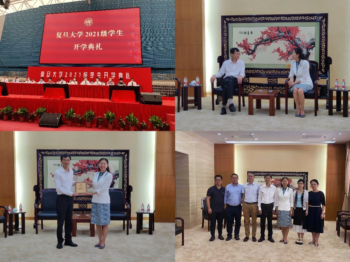 Wang Xueliang, chairman of Shanghai Yanan Pharmaceutical, donated nearly 400,000 yuan of anti-mosquito products to Fudan's alma mater