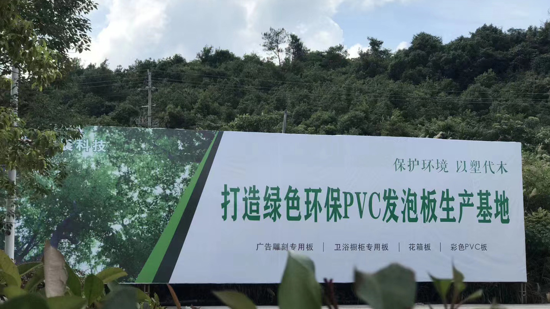 保護環境 以塑代木