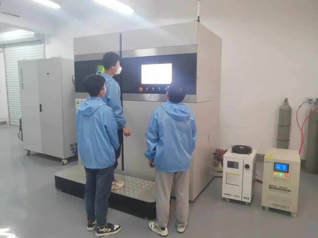 河北科技大学镁合金-金属3D打印定制设备，天津镭明激光已成功交付
