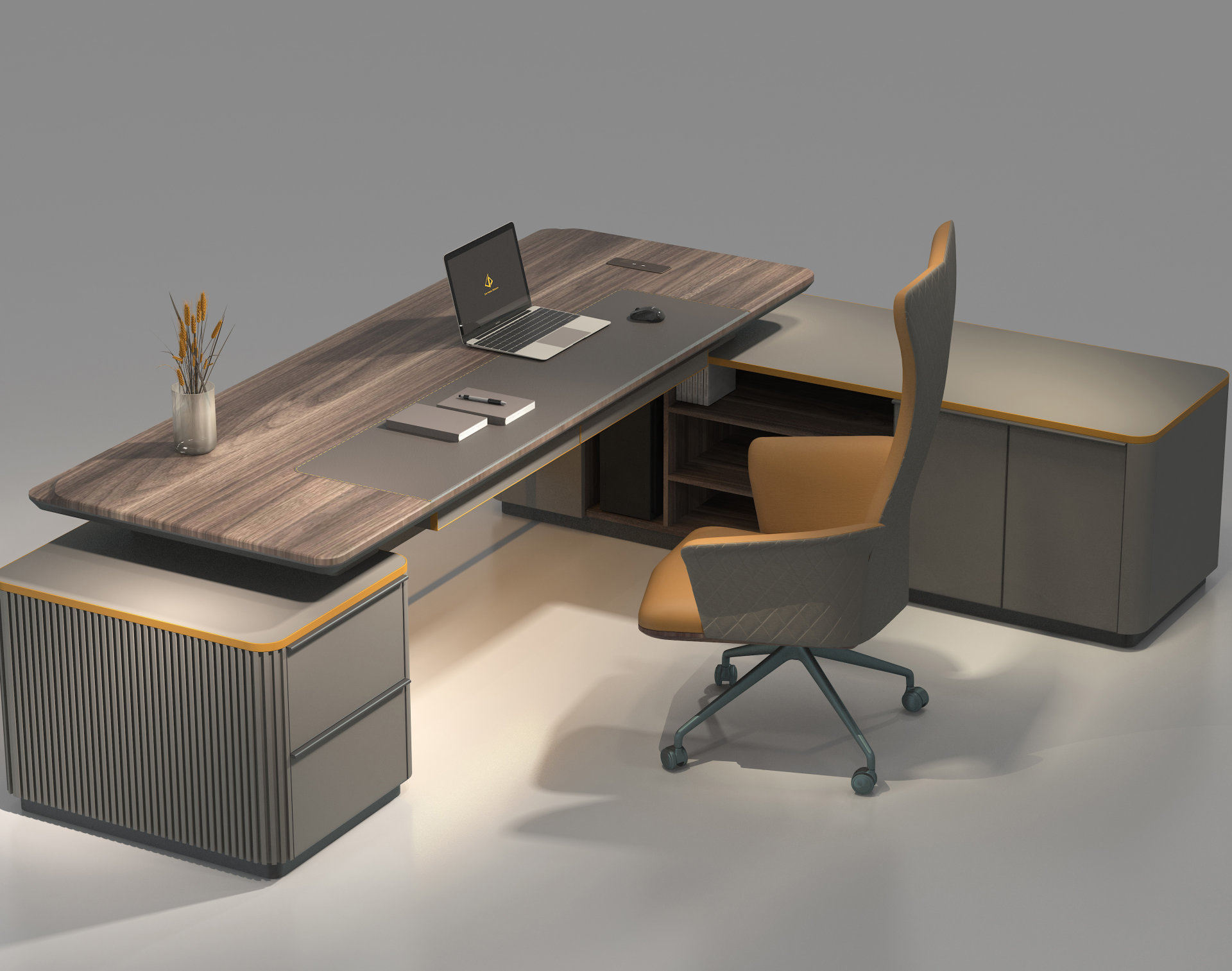 办公工装系列-总裁桌