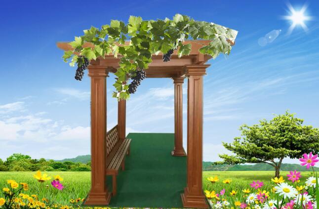 铝合金葡萄架   让您畅享庭院田园生活——凯米特米克尔系统再推2016年新产品