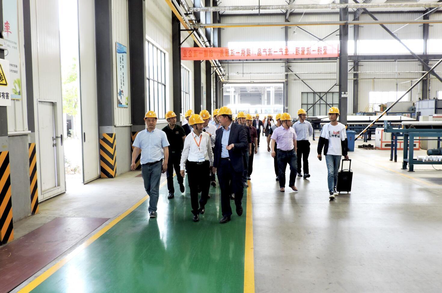The delegation of the Aluminum Processing Committee of Guangdong Nonferrous Metals Society went to Kemet Company for research and exchange.