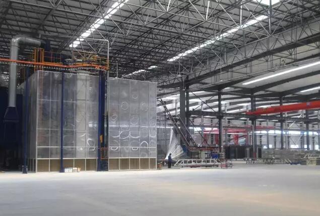 Kemet Aluminum Vertical Spraying Production Line Successfully Put into Production to Benefit