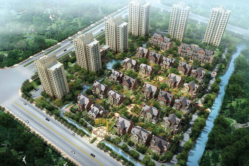 太倉(cāng)新城水岸花苑住宅工程