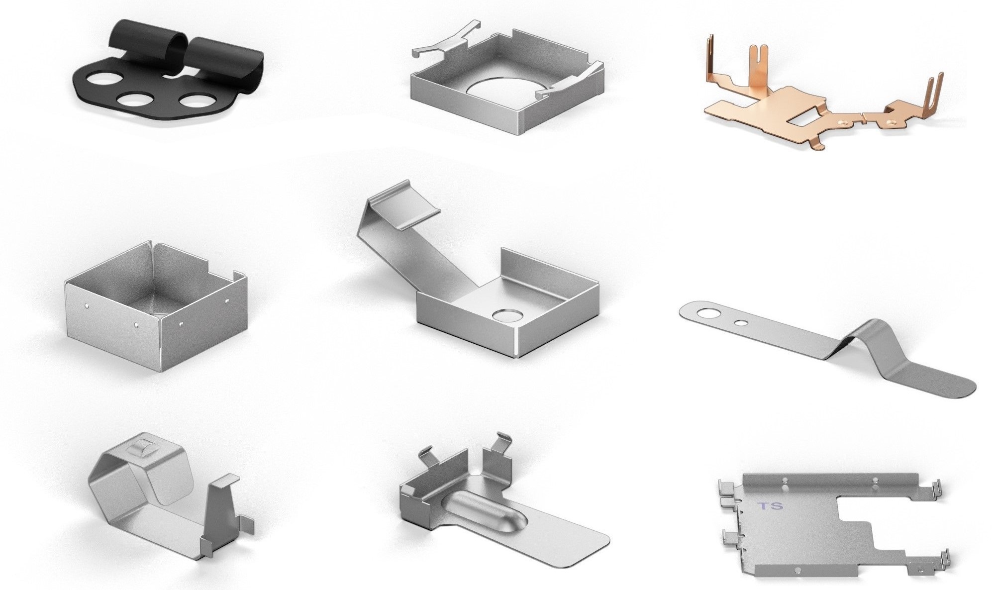 Sandblasted  Welding Small Metal Parts