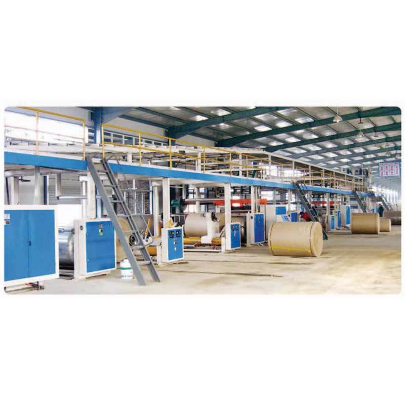 BY-WJ2200 SERIES 3/5/7 LAYER HIGH SPEED CORRUGATED PAPERBOARD PRODUCTION LINE