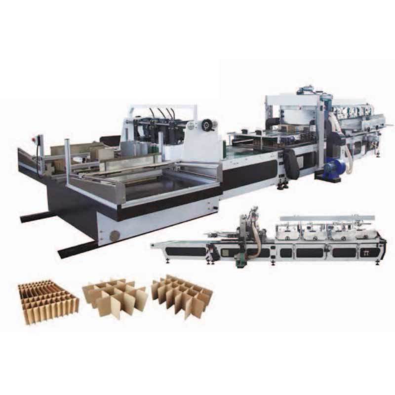 MÁQUINA AUTOMÁTICA BYCG-450 DE ASSEMBL E DEL CARTÓN