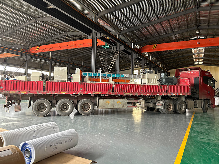 The new sixth-generation dual-function 1600 width aluminum-plastic composite panel production line