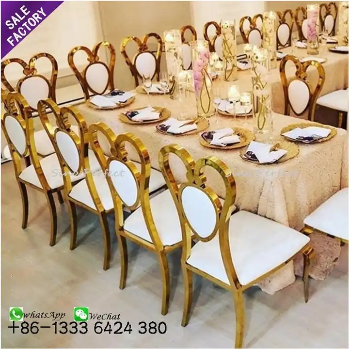 Stainless Steel Wedding Chairs