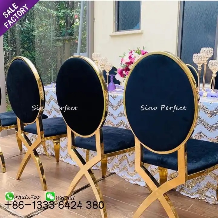 Stainless Steel Wedding Chairs