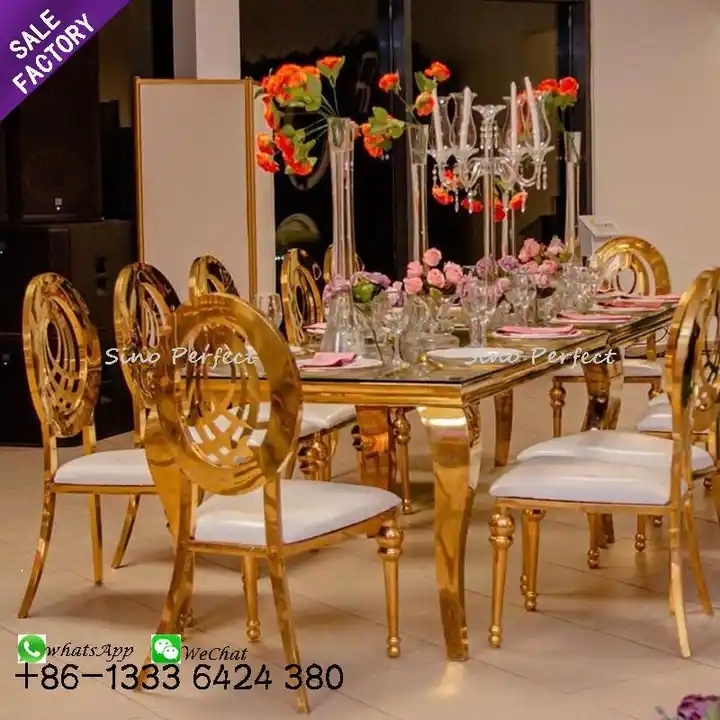 Stainless Steel Wedding Chairs