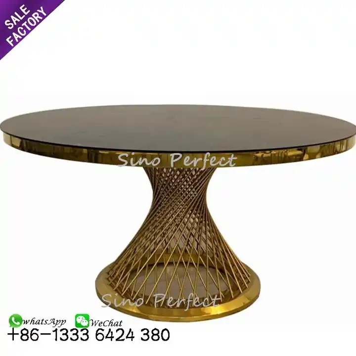 stainless steel wedding table