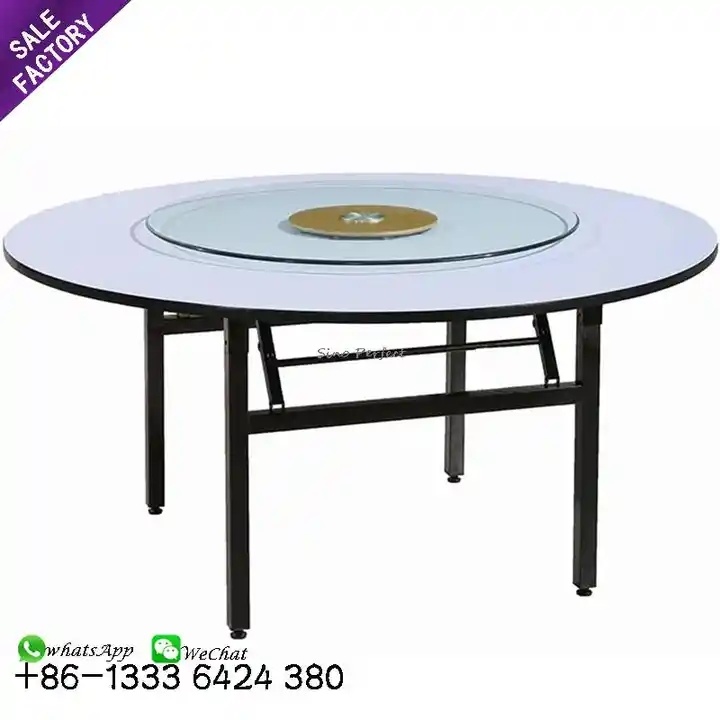 Hotel banquet tables and chairs