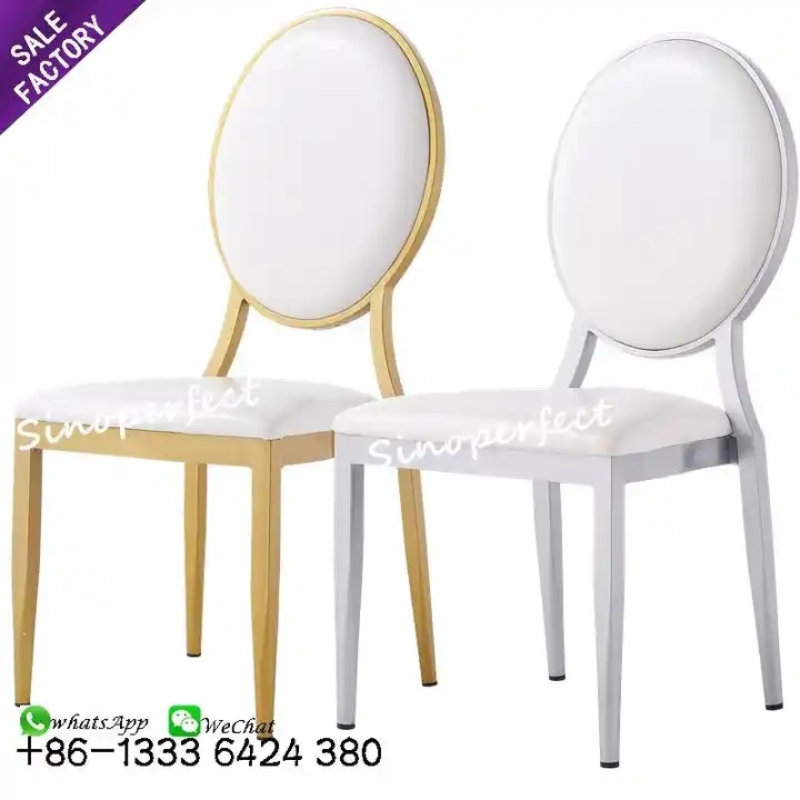 metal wedding chair