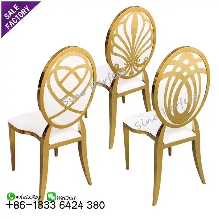 Stainless Steel Wedding Chairs
