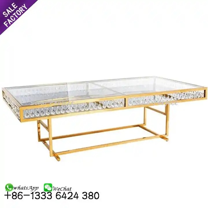 stainless steel wedding table
