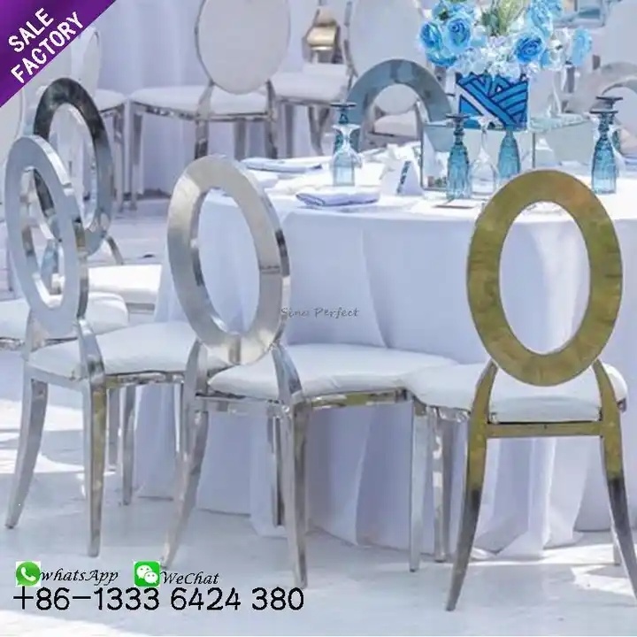 Stainless Steel Wedding Chairs