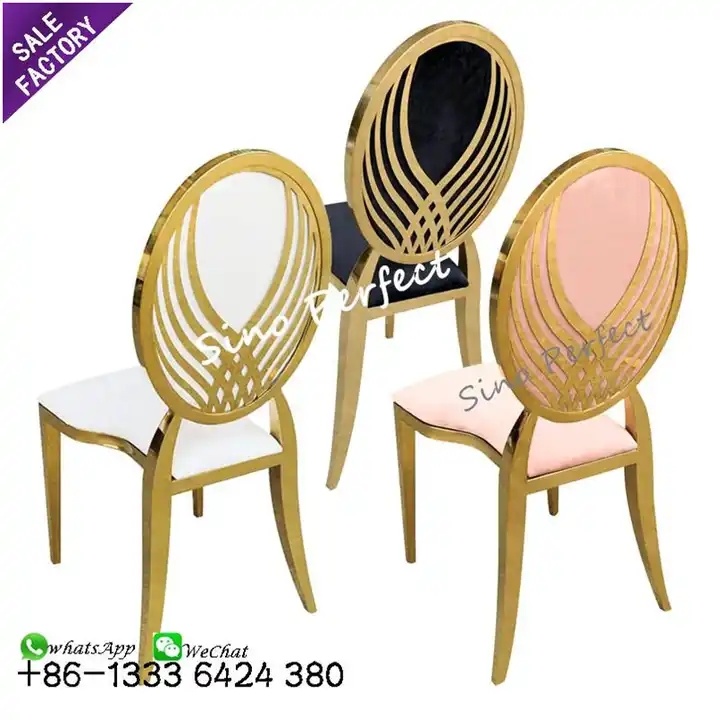 Stainless Steel Wedding Chairs