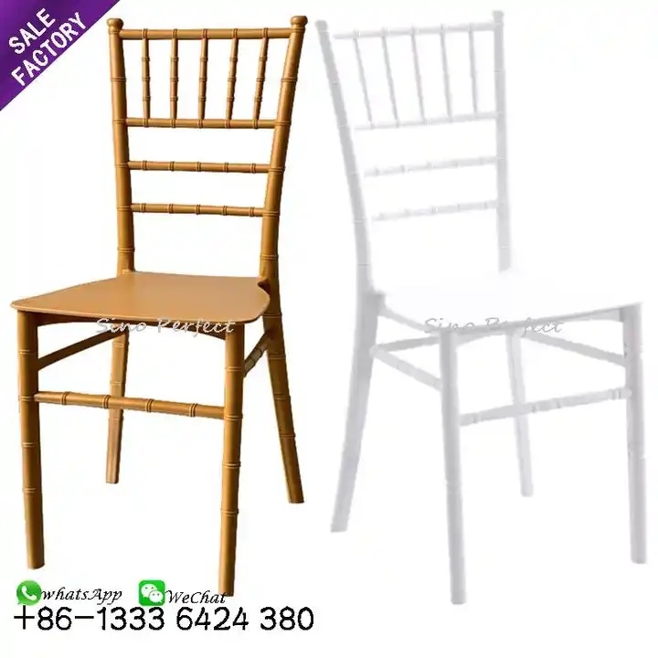 Plastic chairs