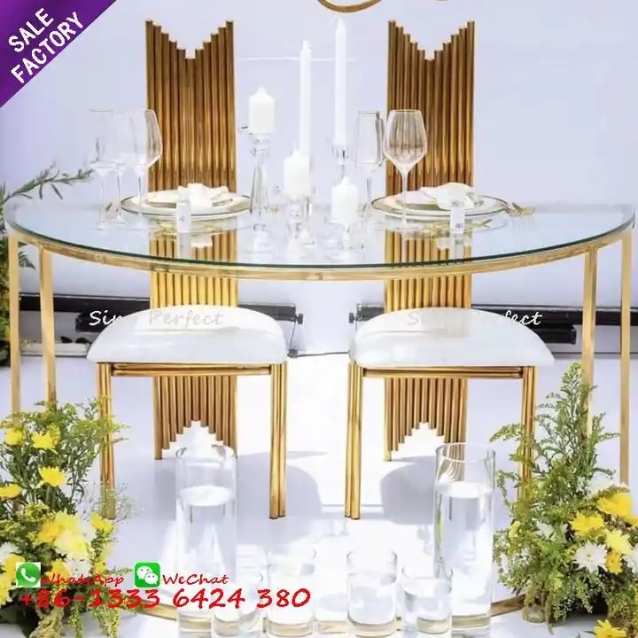 Stainless Steel Wedding Chairs