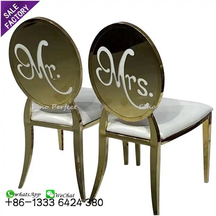 Stainless Steel Wedding Chairs