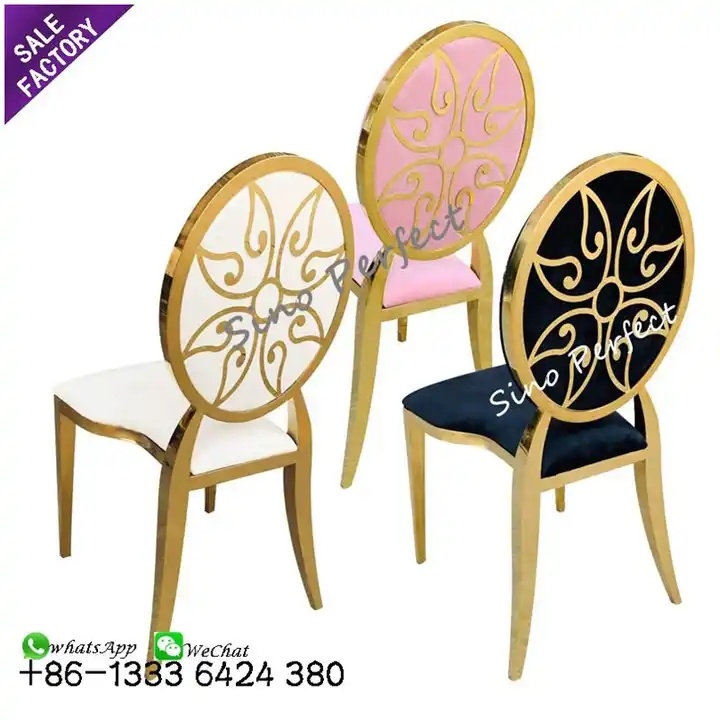 Stainless Steel Wedding Chairs