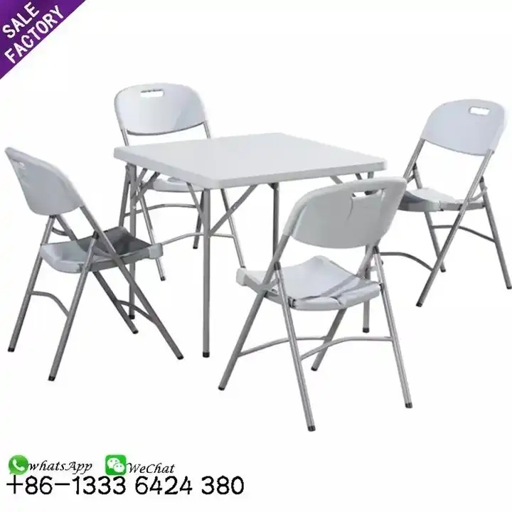 folding chair and folding table sery