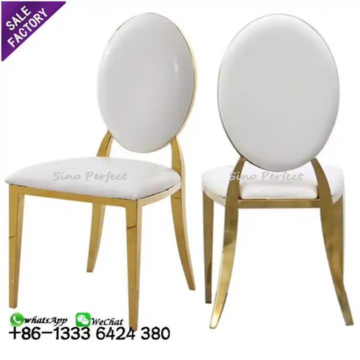 Stainless Steel Wedding Chairs