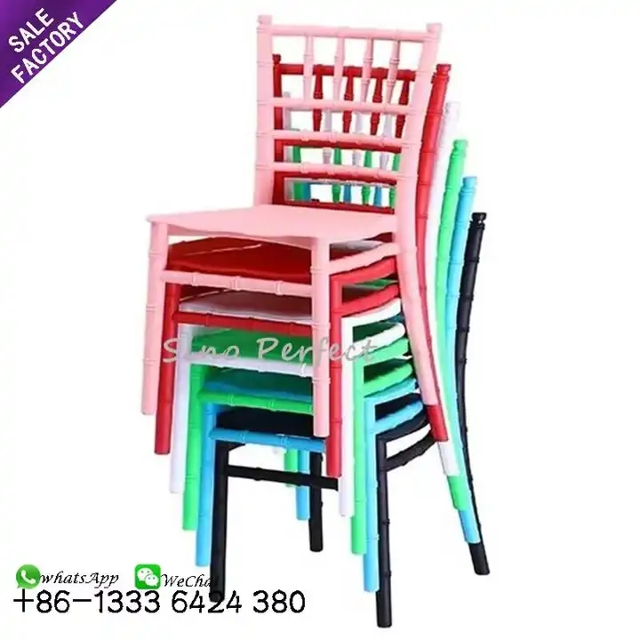Plastic chairs