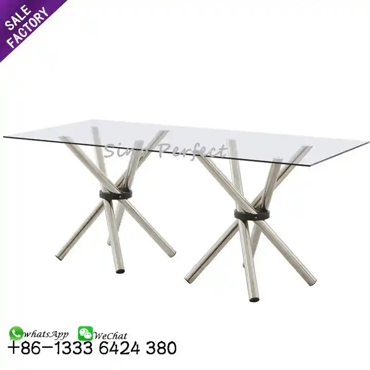 stainless steel wedding table