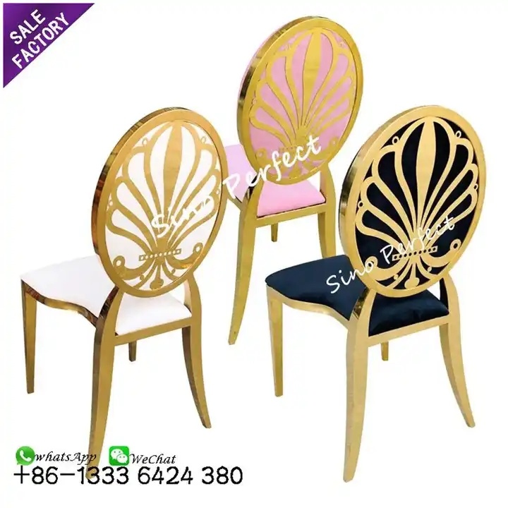 Stainless Steel Wedding Chairs